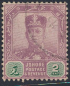 Johore  Malaya  SC#  88 Used  see details & scans
