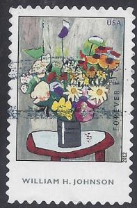 #4653 (45c Forever) William H. Johnson 2012 Used