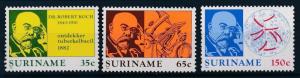 [SU 305] Suriname 1982 Robert Koch - Tuberculosis, Medicines  MNH