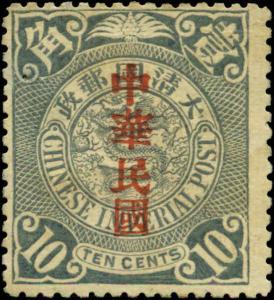 China  Scott #153 Ma #191 Chan #159 Mint No Gum