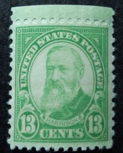 StampGeek Scott #694 Benjamin Harrison  MINT,  XTRA FINE, NH, OG PERF 11x10.5