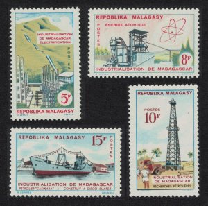 Malagasy Rep. Malagasy Industrialisation 4v 1962 MNH SG#48-51