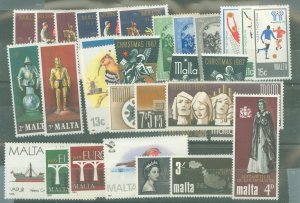 Malta #552-7/243-5/518-20/ Mint (NH) Single