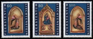 Liechtenstein # 1060 - 1062 MNH