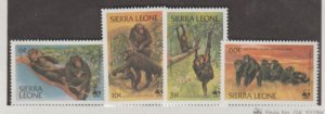 Sierra Leone Scott #586-589 Stamps - Mint NH Set