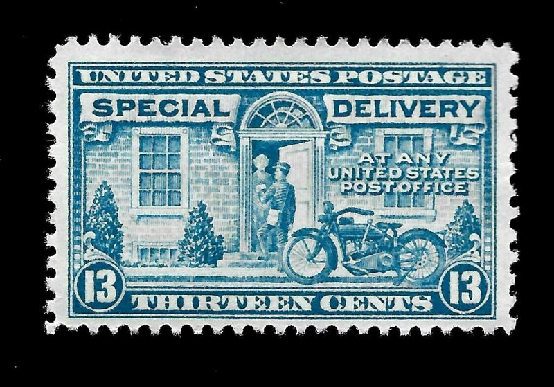 US 1922 Sc# E 17 -13 c Special Delivery - Mint LH - Crisp Color - Centered