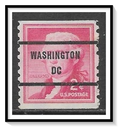 US Precancel #1055-71 Washington DC Coil MNH