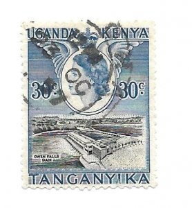 Kenya, Uganda & Tanganyika 1954 - U - Scott #108 *