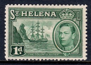 St. Helena - Scott #119 - MH - Toning spot - SCV $7.00