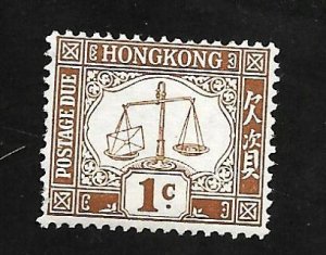 Hong Kong 1923 - MNH - Scott #J1