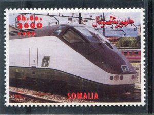 Somalia 1999 SPEED TRAINS 1 stamp Perforated Mint (NH)
