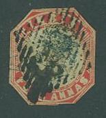 India SC#6a Queen VIctoria 4a, Used