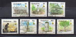 Zimbabwe 729-735 used