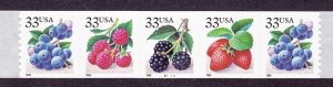 PNC5 33c Berries SA B1111 US 3305a MNH F-VF