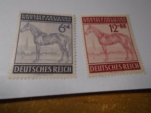 Germany  #  B244-45  MH