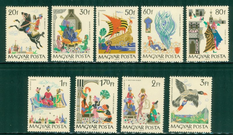 R4-0013 HUNGARY 1716-24 MNH SCV $3.05 BIN $1.75