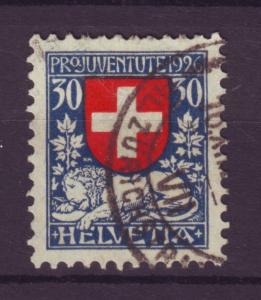 J8632 JL stamps 1926 switzerland hv set used #b40 $12.50v 