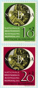 Germany Stamps # B318-19 MLH VF Scott Value $30.00