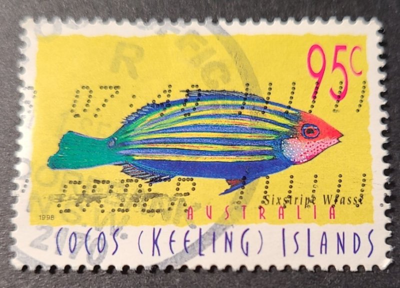 CK - S#328 - U-VF - 0.95 - 1998 - Sixstripe Wrasse