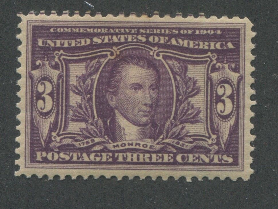 1904 US Stamps #325 3c Mint Hinged VF OG Louisiana Purchase Exposition Issue