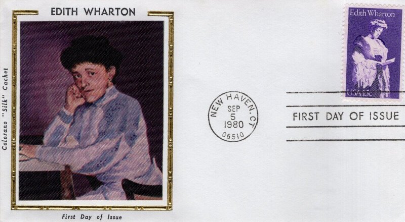 1980 Edith Wharton,    1980  FDC16348