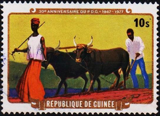 Guinea. 1977 10s  S.G.931 Fine Used