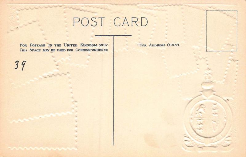 Great Britain, Early Embossed Stamp Card, Published by Ottmar Zieher, Unused