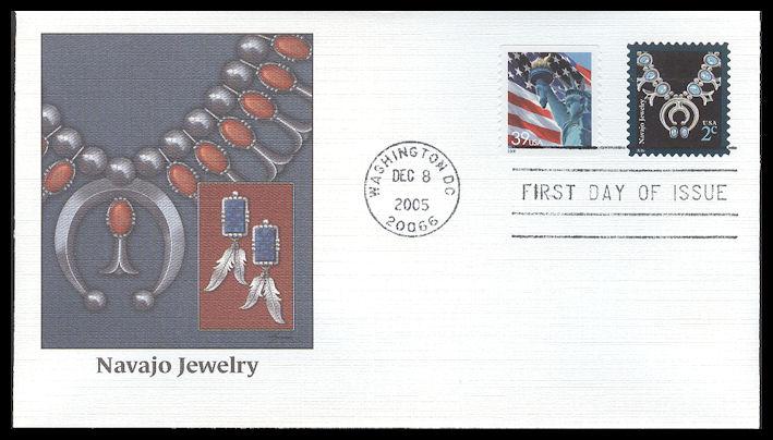 #3752 Navajo Jewelry Fleetwood FDC