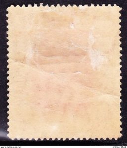 CEYLON 1862 5d Lake Brown SG40 13 perf No Watermark Perf 13 Used SG Value £150