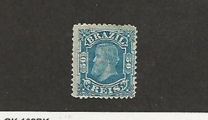 Brazil, Postage Stamp, #79 Mint Hinged, 1881, JFZ