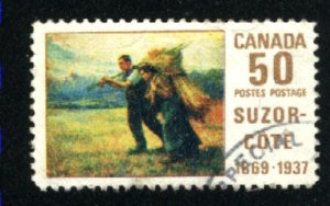 Canada #492  used   VF  PD