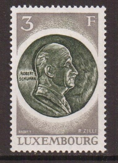 Luxembourg  #515  MNH  1972 coal and steel Schuman