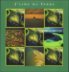 France #2867-2867a, Complete Set(2), 2002, Never Hinged