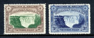 Southern Rhodesia - Scott #31-32 - MH - See description - SCV $13