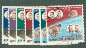 Haiti 544-7 C263-5 USED CV $2.15 BIN $2.00