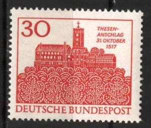 Germany 1967 450 Years Posting of theses by Martin Luther in Wittenberg MNH