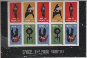 5135a Forever Star Trek Bottom Plate Block of 10