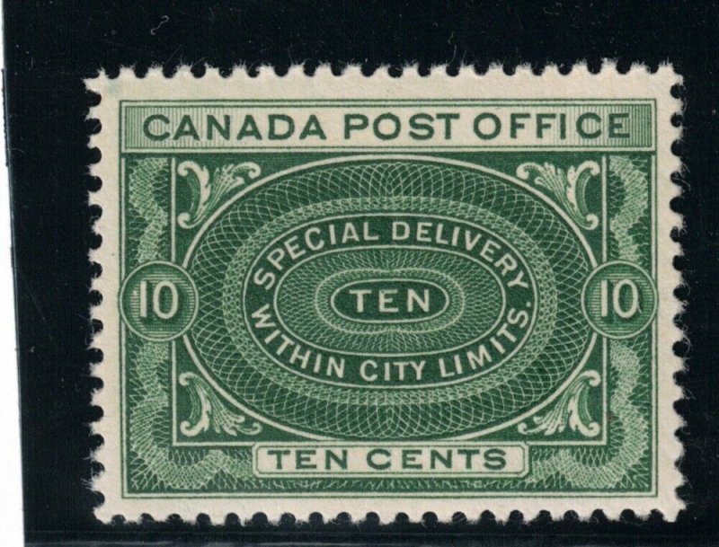 Canada #E1a Extra Fine Never Hinged Gem **With Certificate**