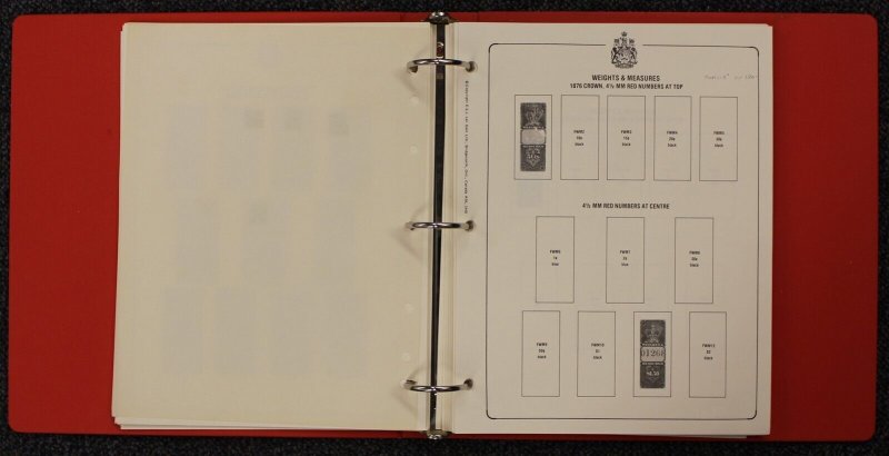 CANADIAN REVENUE STAMP ALBUM SET (VOL I & II)