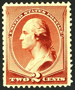 U.S. #210 MINT OG HR