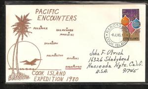 Cook Island Expedition 1980 cover BIN 8196