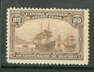 Canada #103 Unused Single
