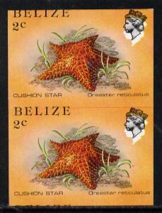 Belize 1984-88 Cushion Star 2c def in unmounted mint impe...