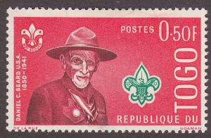 Togo 401 Daniel C. Beard 1961