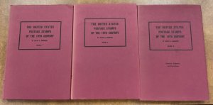 3 vol. Brookman U.S. Postage Stamps of 19th century  1966-67 Edition