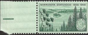 # 1106 MINT NEVER HINGED MINNESOTA STATEHOOD