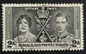SOMALILAND PROTECTORATE 1937  CORONATION 2annas  SG991  FINE USED