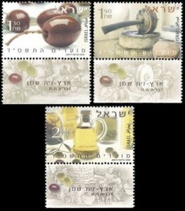 Israel 2003 - Festival 2003 set of 3  Stamps - Scott #1536-8 - MNH