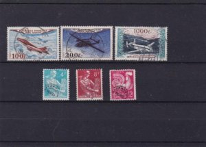 france 1953 air stamps ref r14070