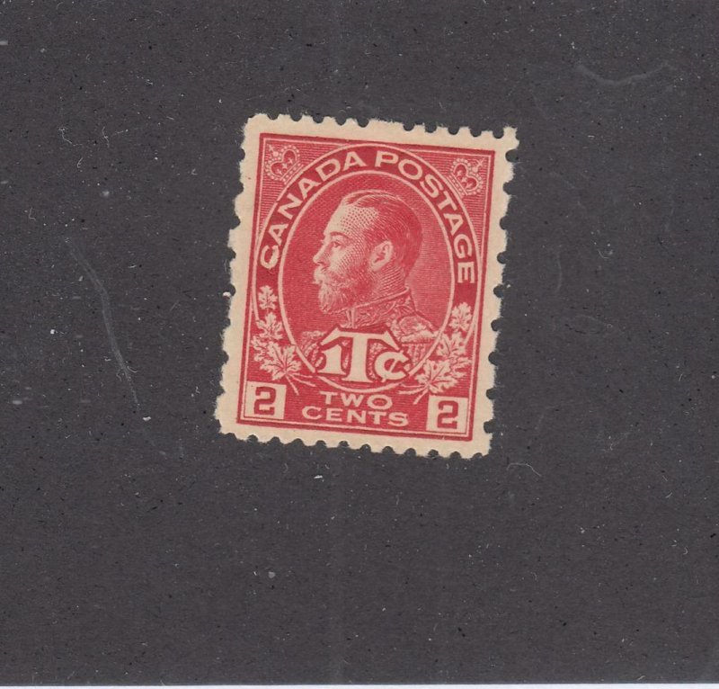 CANADA TRT5 # MR5 VF-MLH KGV 2cts ITC CAT VALUE $80